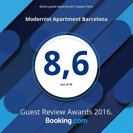 Modernist Apartamento Barcelona
